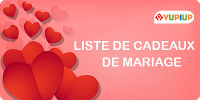 Liste de cadeaux de mariage